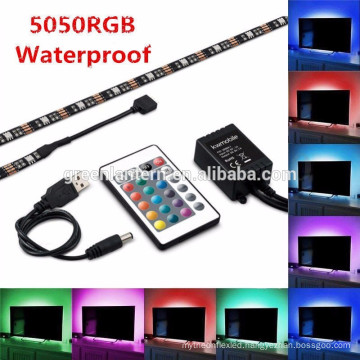 150/300 LED 5M 3528 5050 RGB LED 3014 110v christmas colorful smd strip light